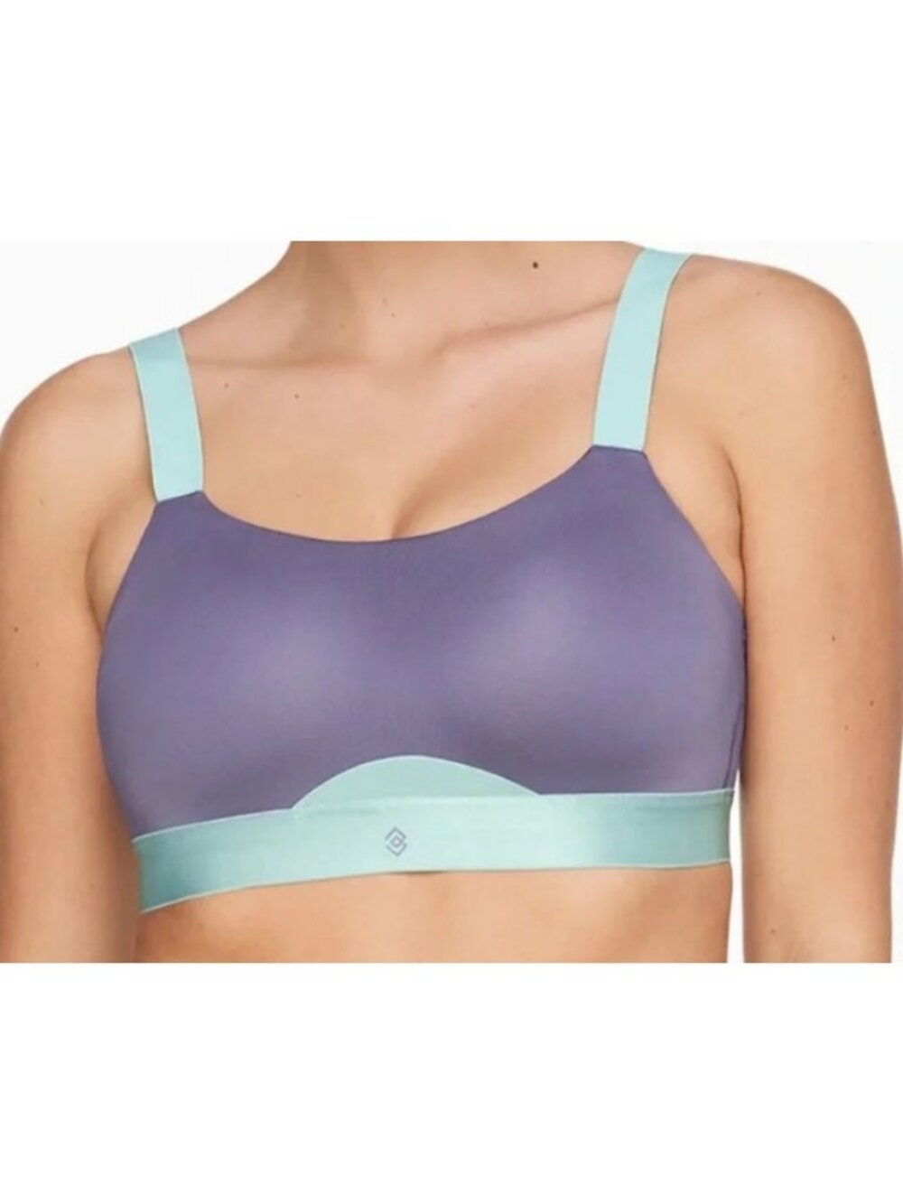 ThirdLove Kinetic Adjustable Sports Bra Wireless Midnight Blue Purple Women's 44